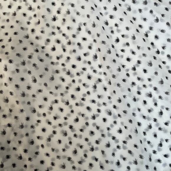 Express Black & White Abstract Print High & Low Midi Skirt w Elastic Waist - SP - Picture 8 of 10